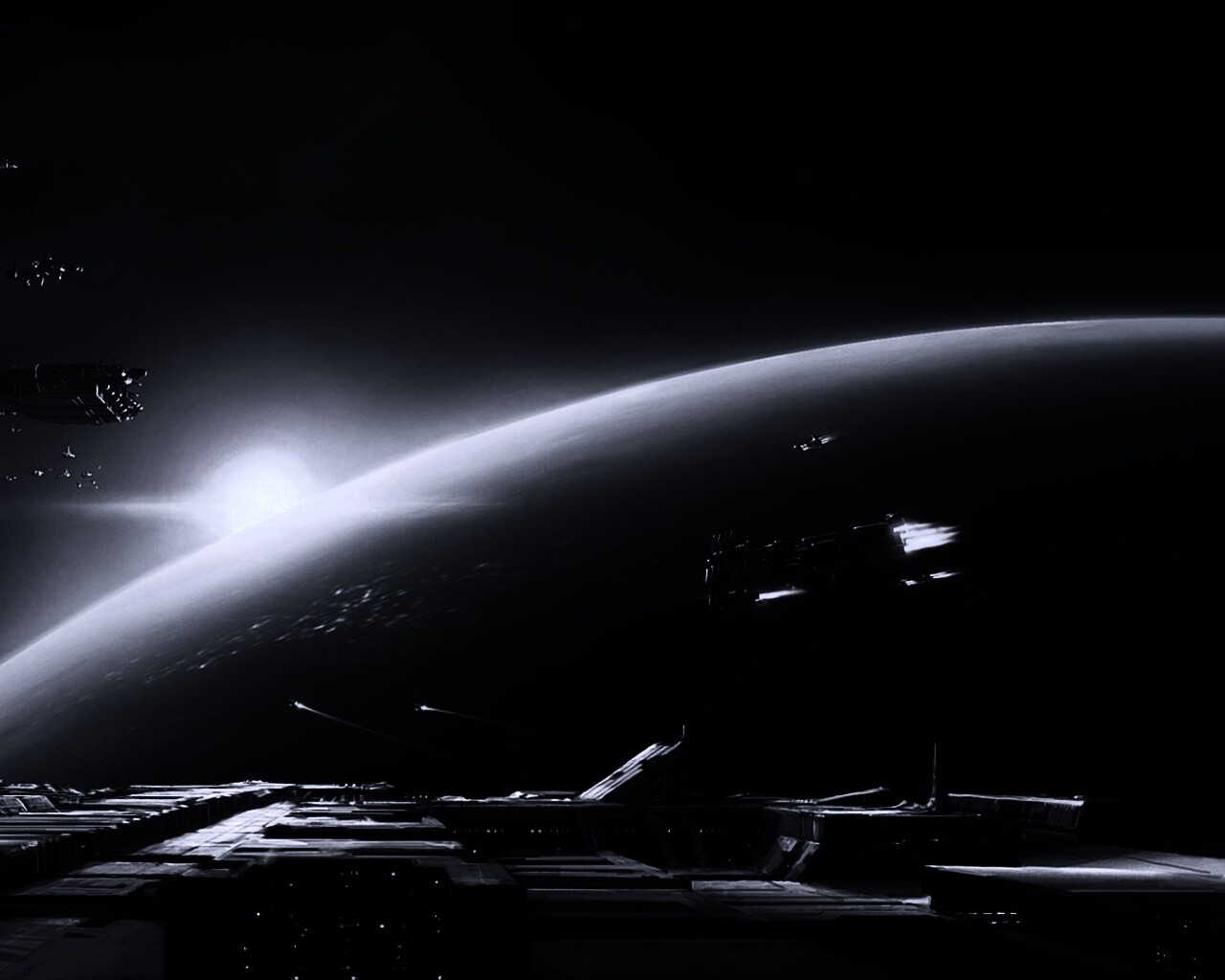 Космическая баталия обои