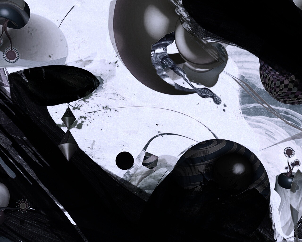 Абстракция из игрушек обои