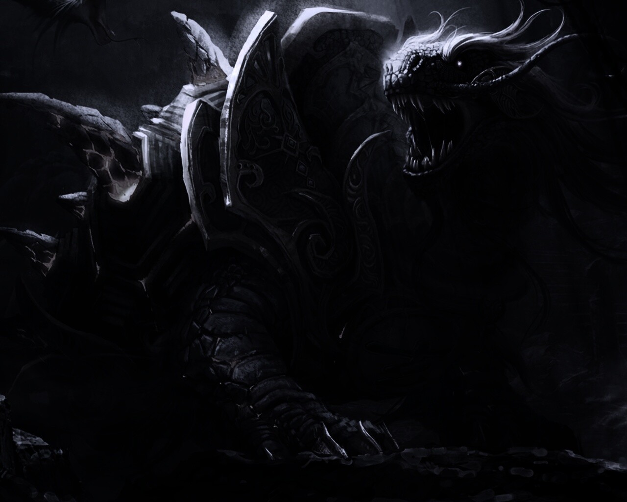 Драон-черепаха обои