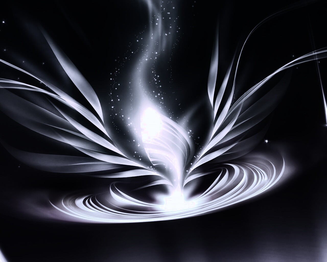 Световой вихрь обои