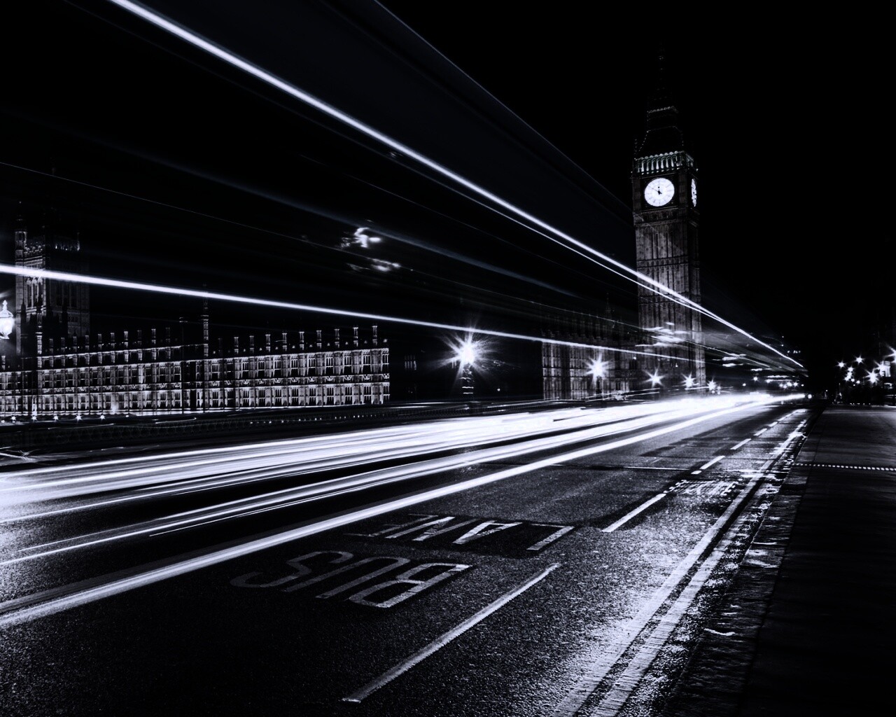 Ночной лондон обои