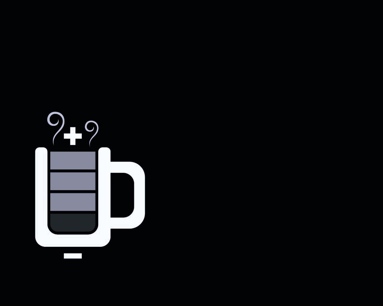 Зарядка от кофе обои