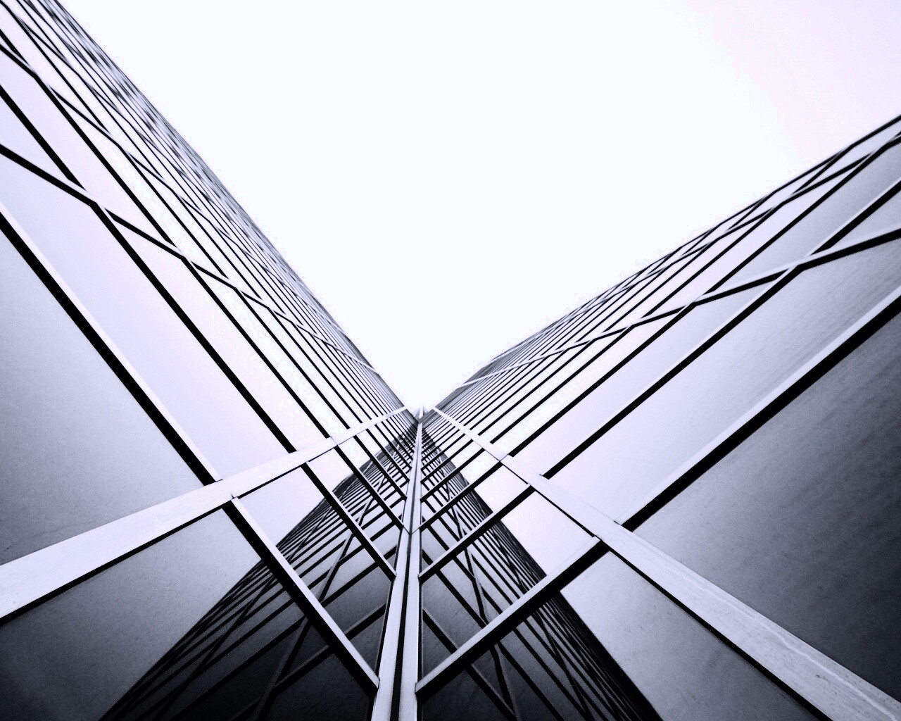 Стекло и сталь обои