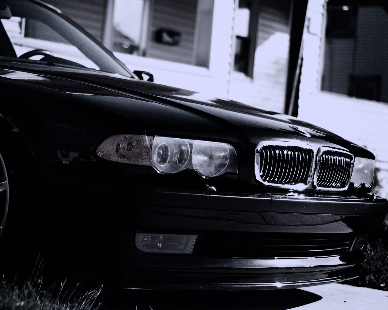 BMW e38 обои