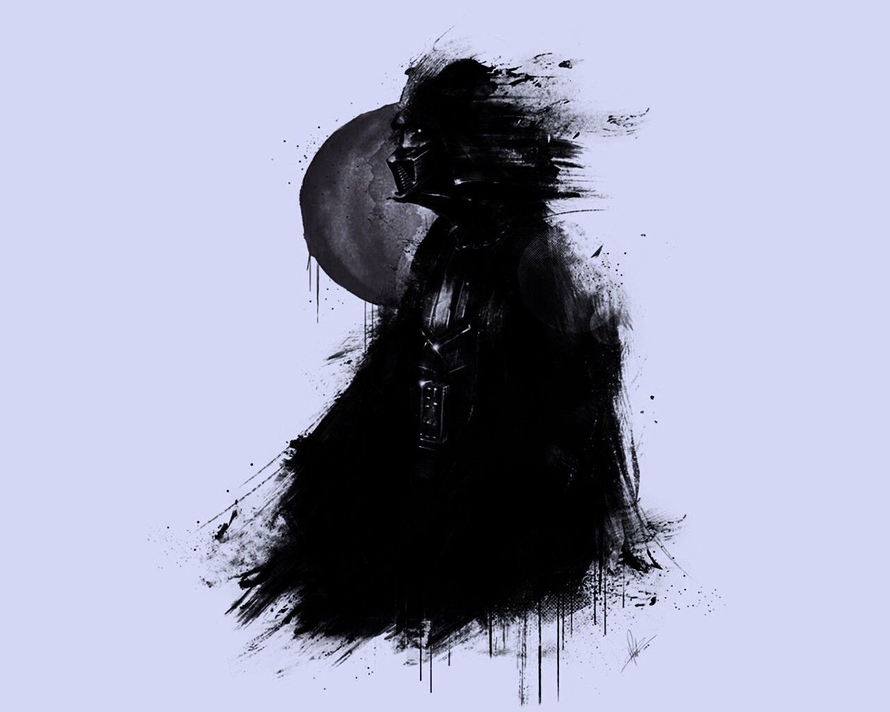 Арт с Дартом Вейдером обои