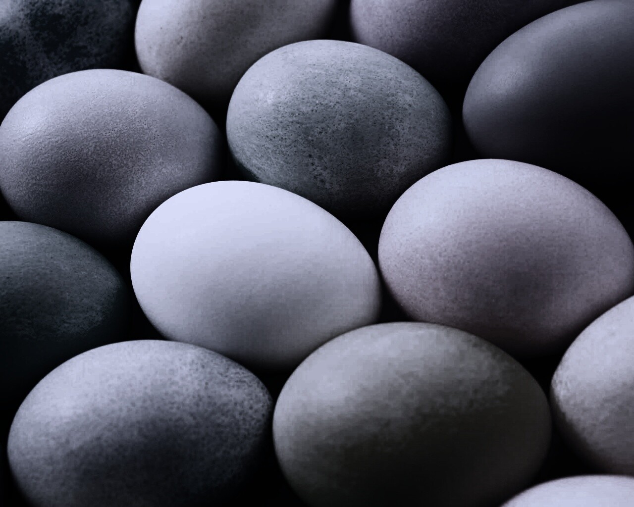 Яркие пасхальные яйца обои