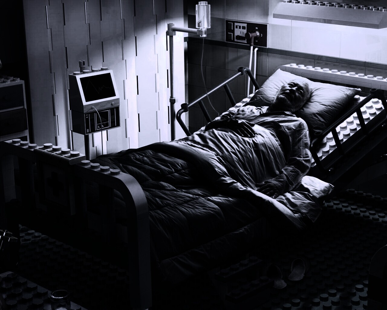 Лего больница обои