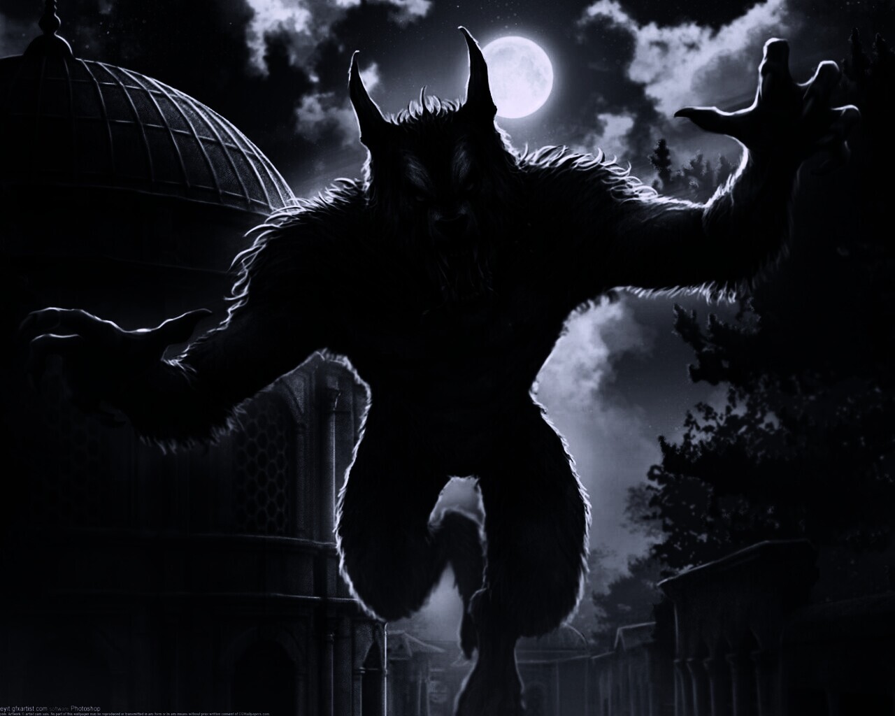 Оборотень обои