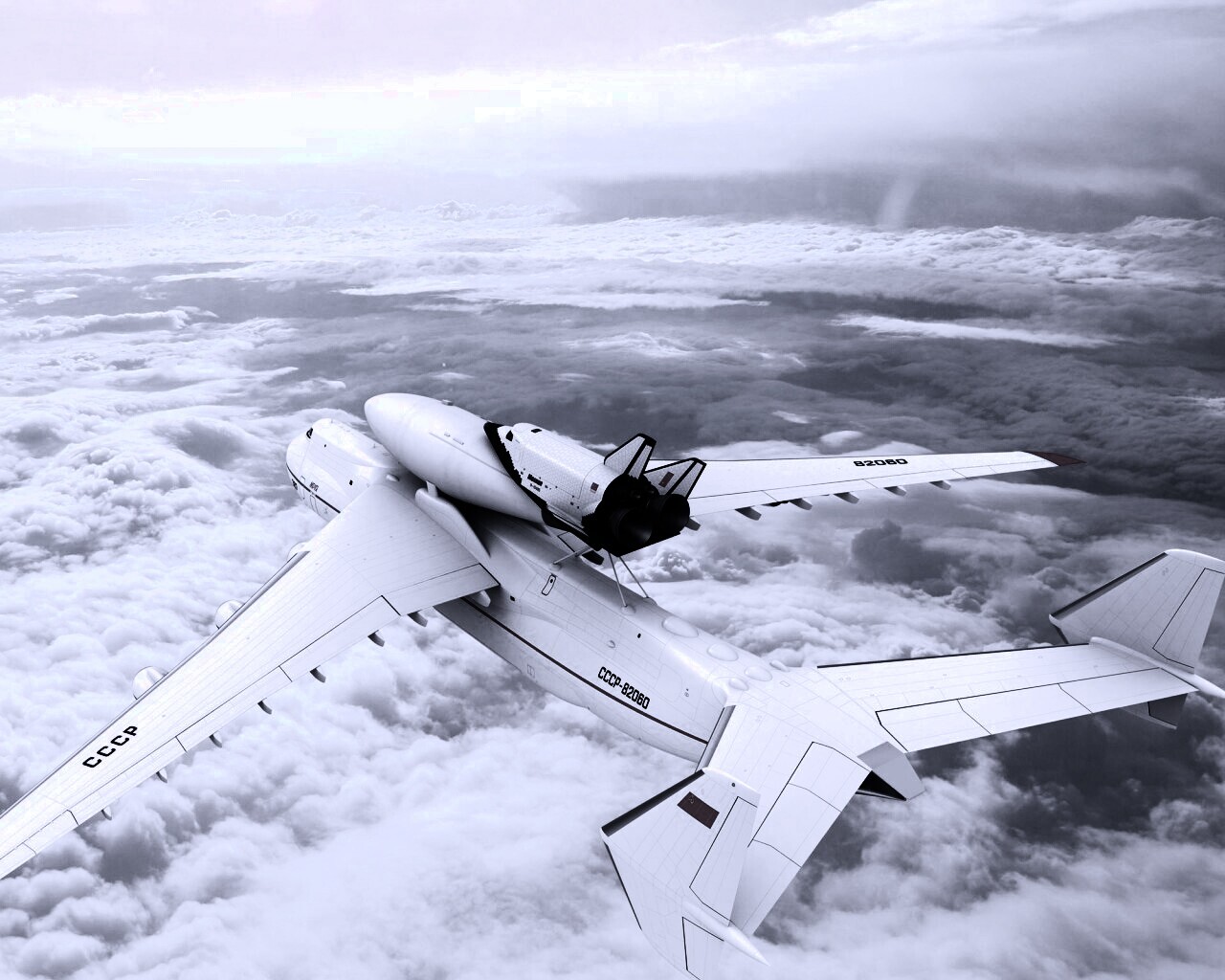 Грузовой самолёт обои