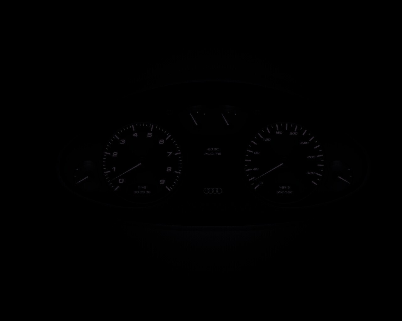 Приборная панель Audi обои