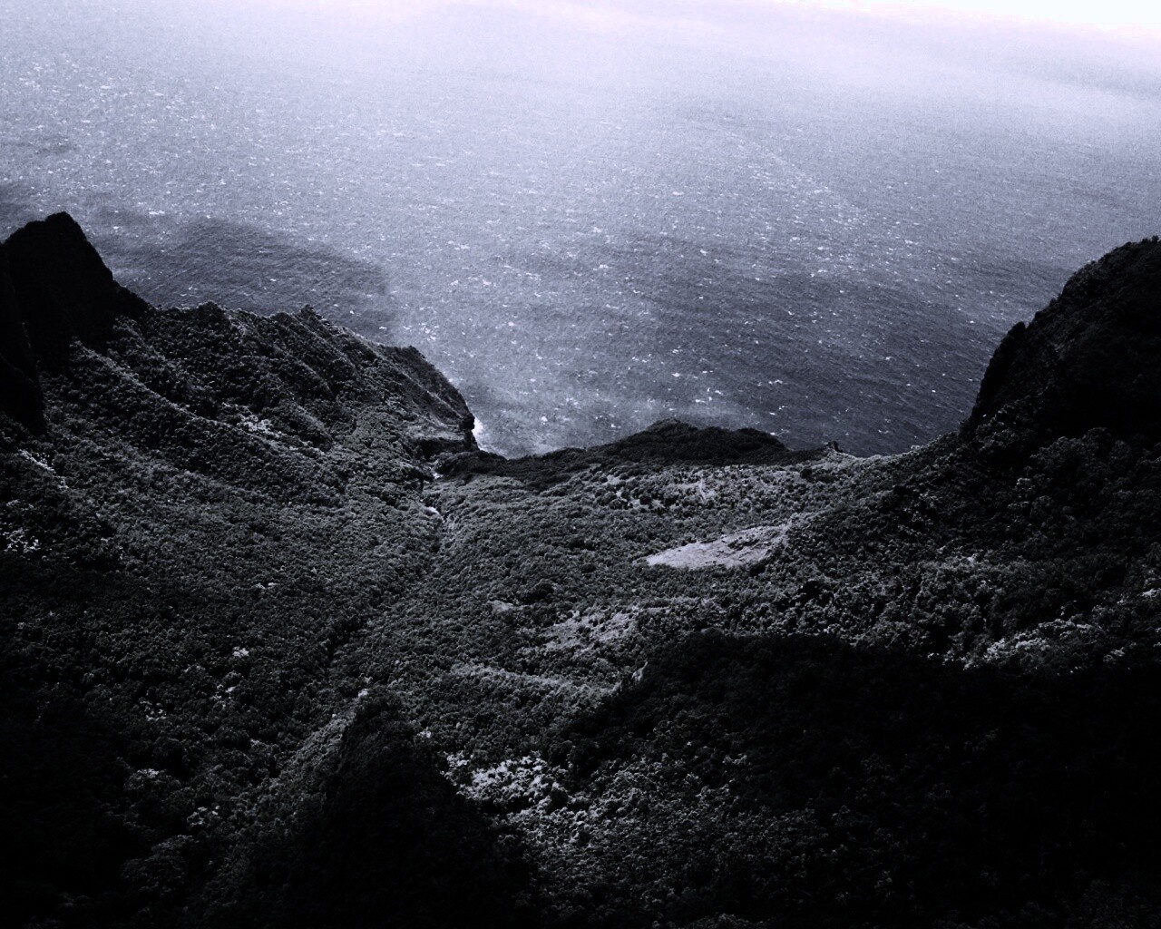 Горный пейзаж обои