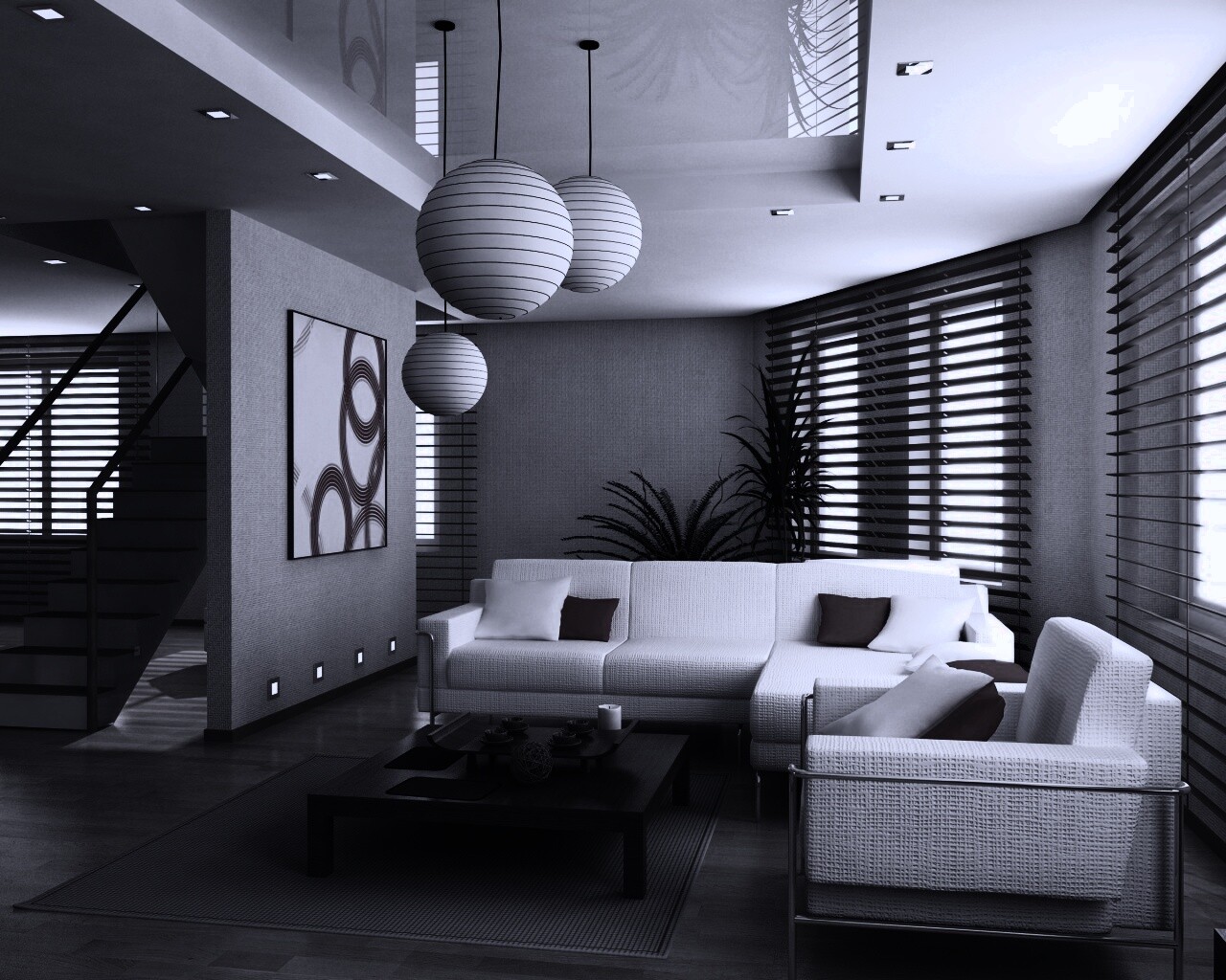 Китайская гостинная обои