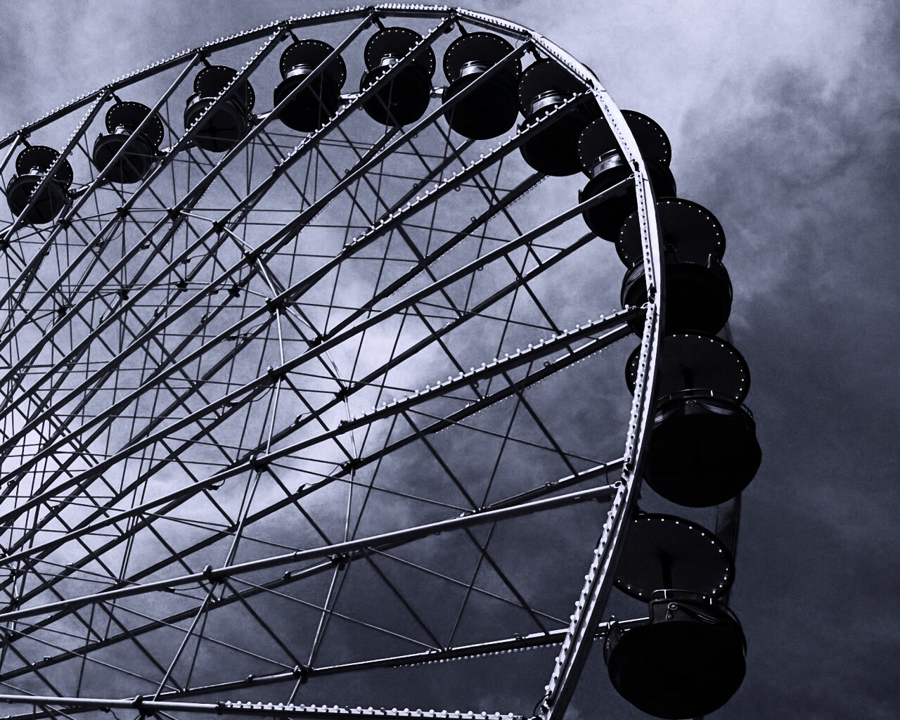 Колесо обозрения обои
