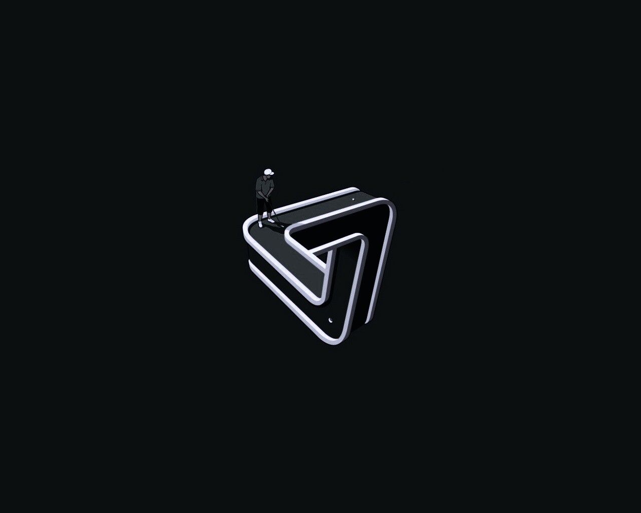 Специфический гольф обои