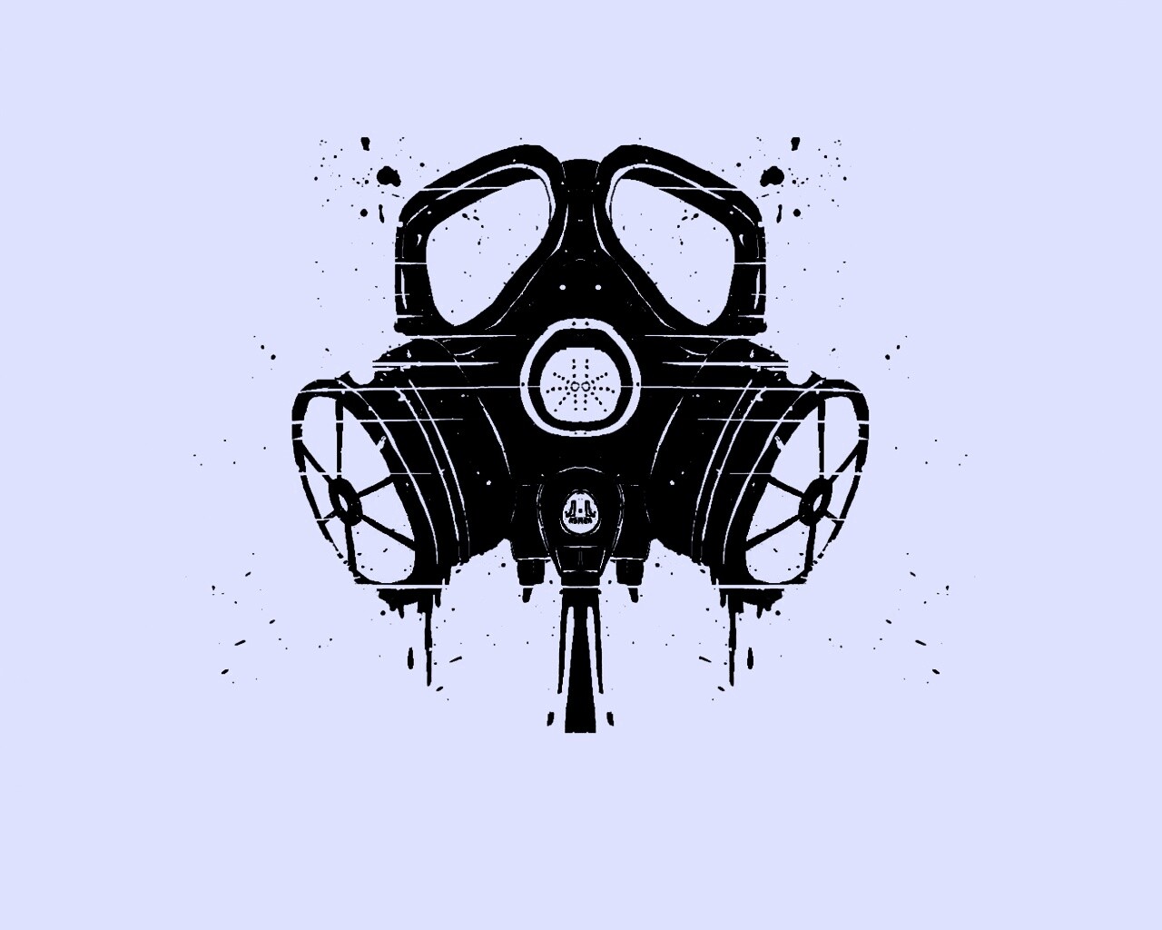 Противогаз обои