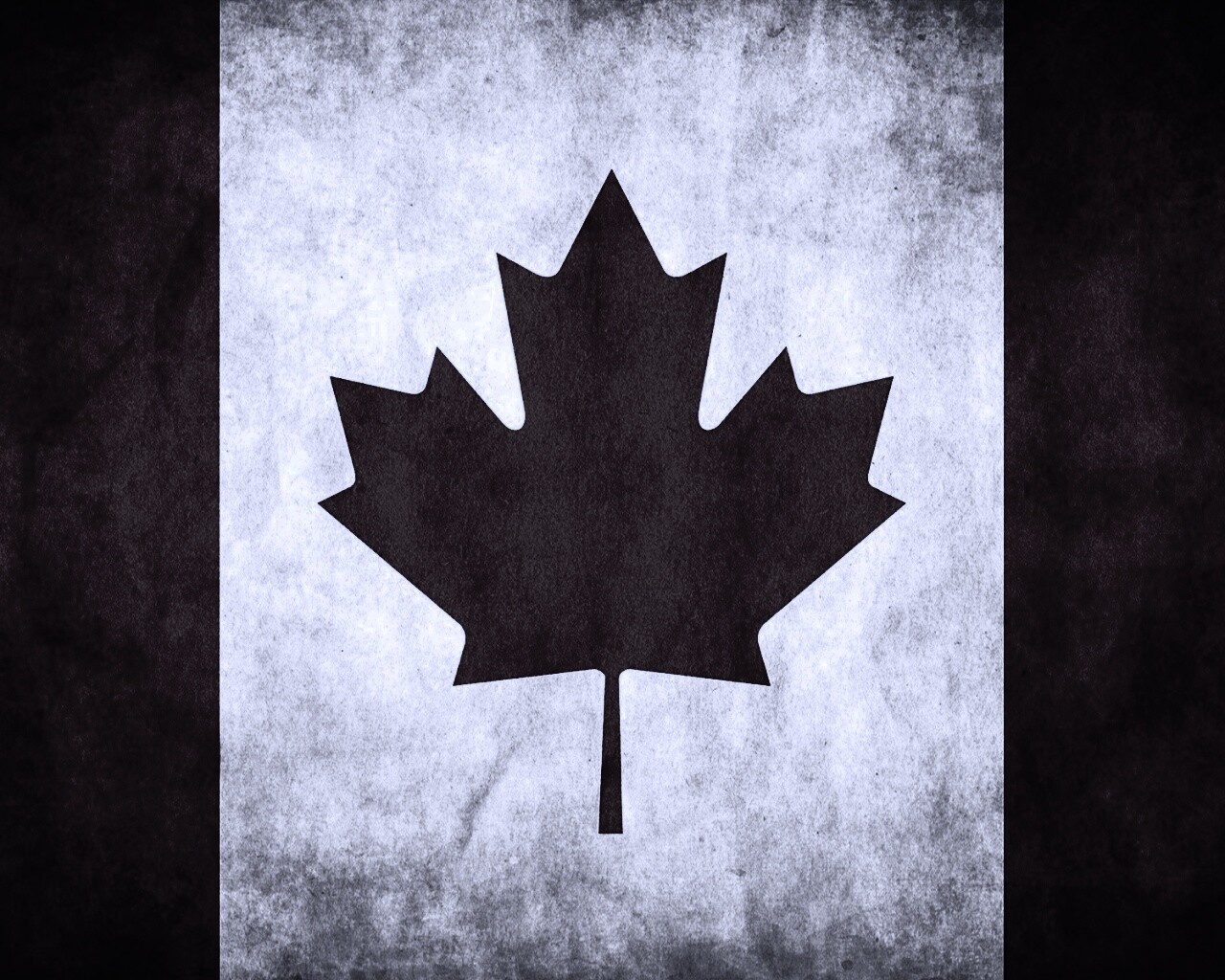 Флаг канады, кленовый лист обои