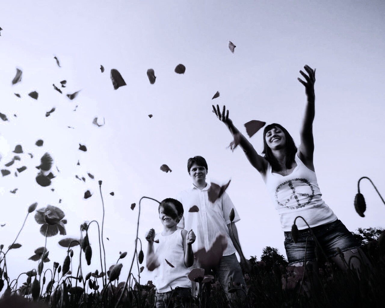 Счастье и радость обои