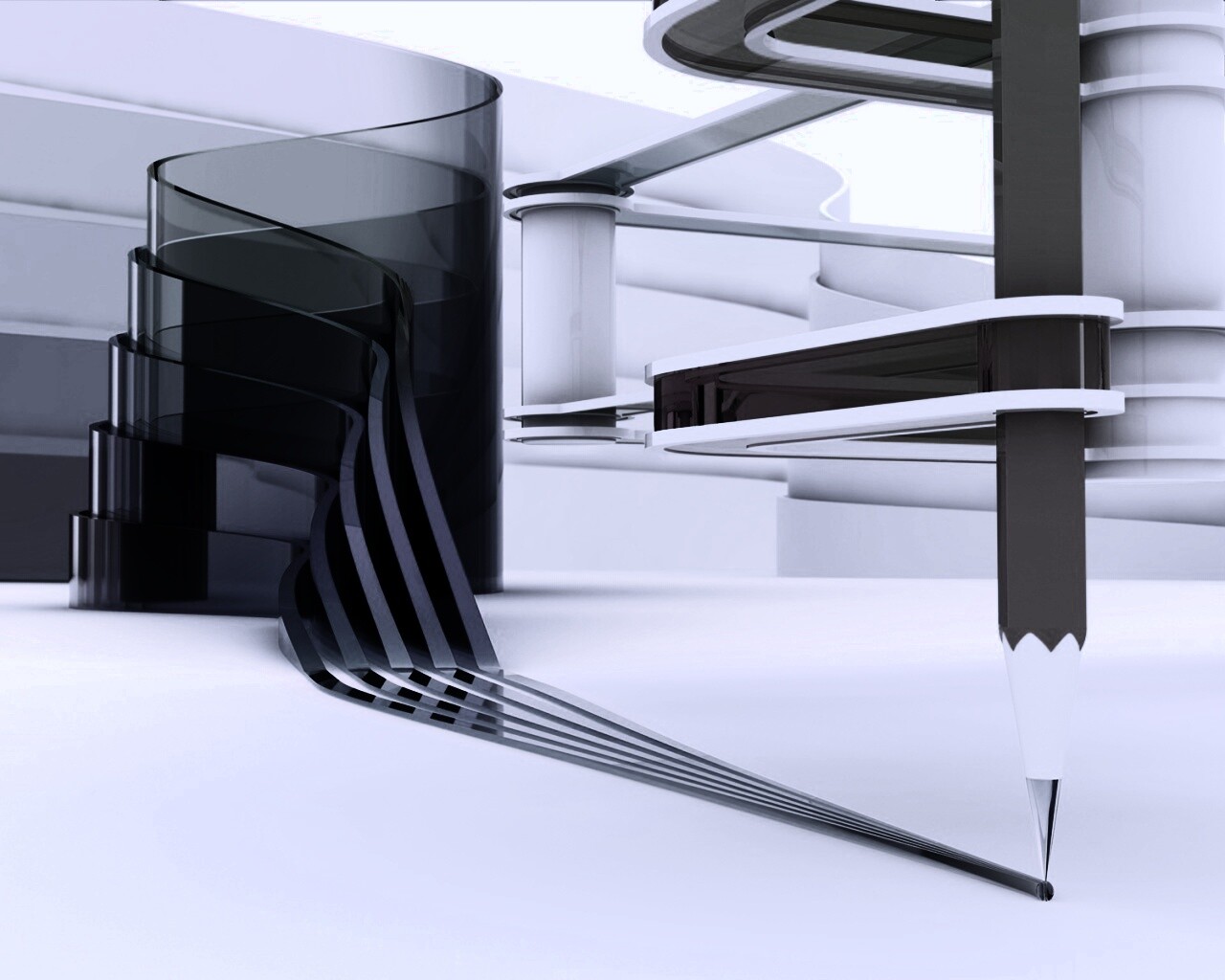 Фантазия карандаша обои