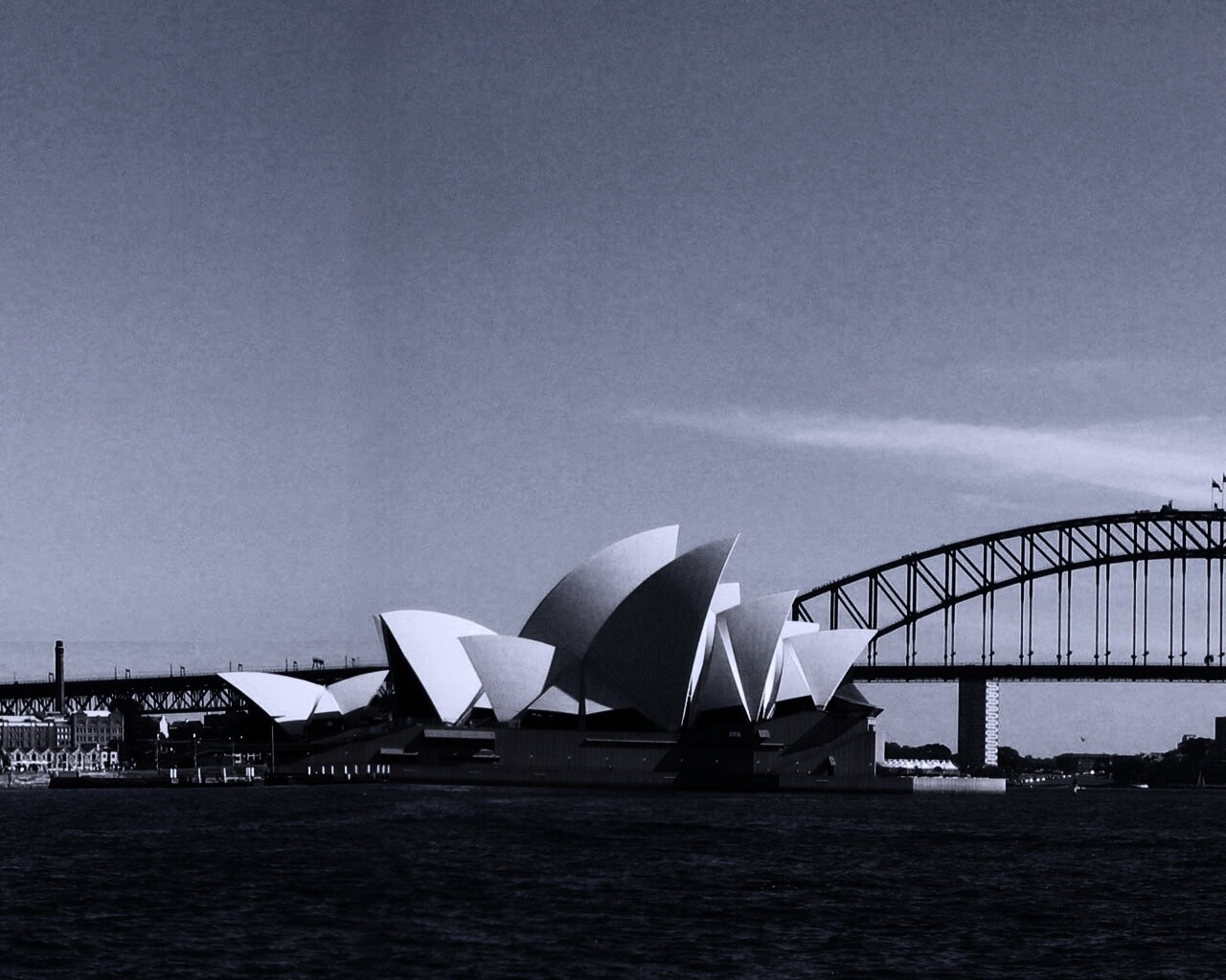 Панорама порта Сиднея обои