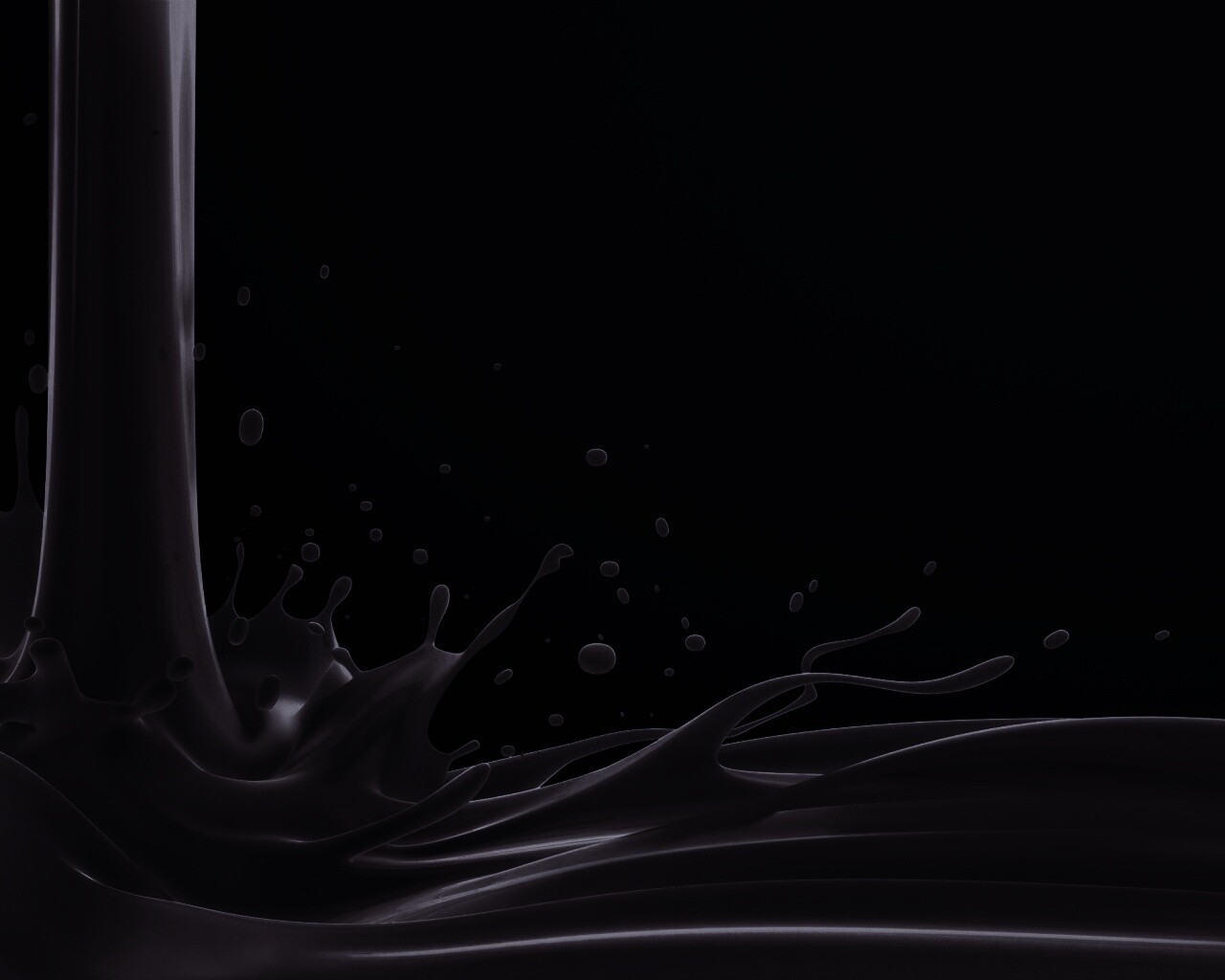 Красный всплеск обои