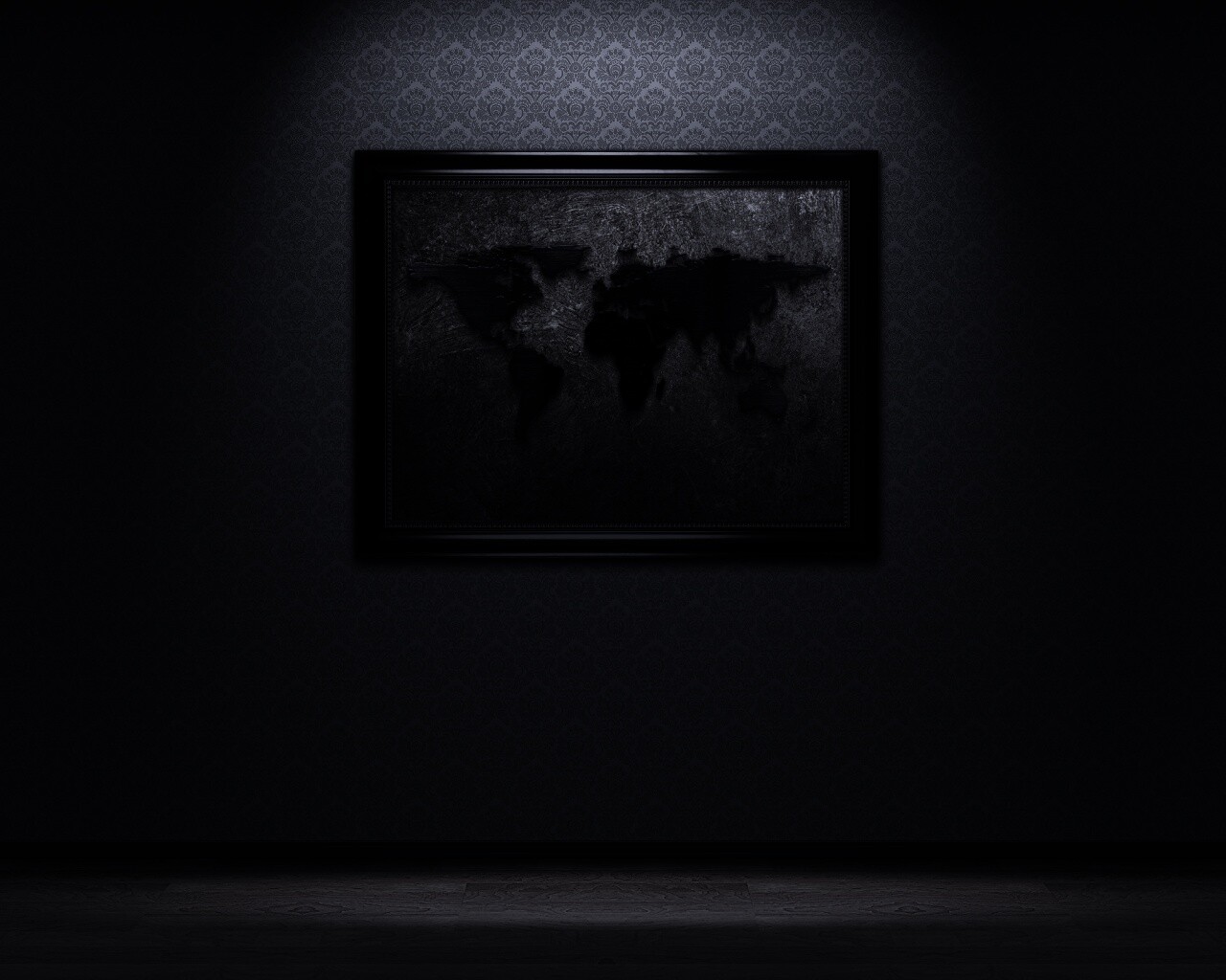 Картина с картой мира обои