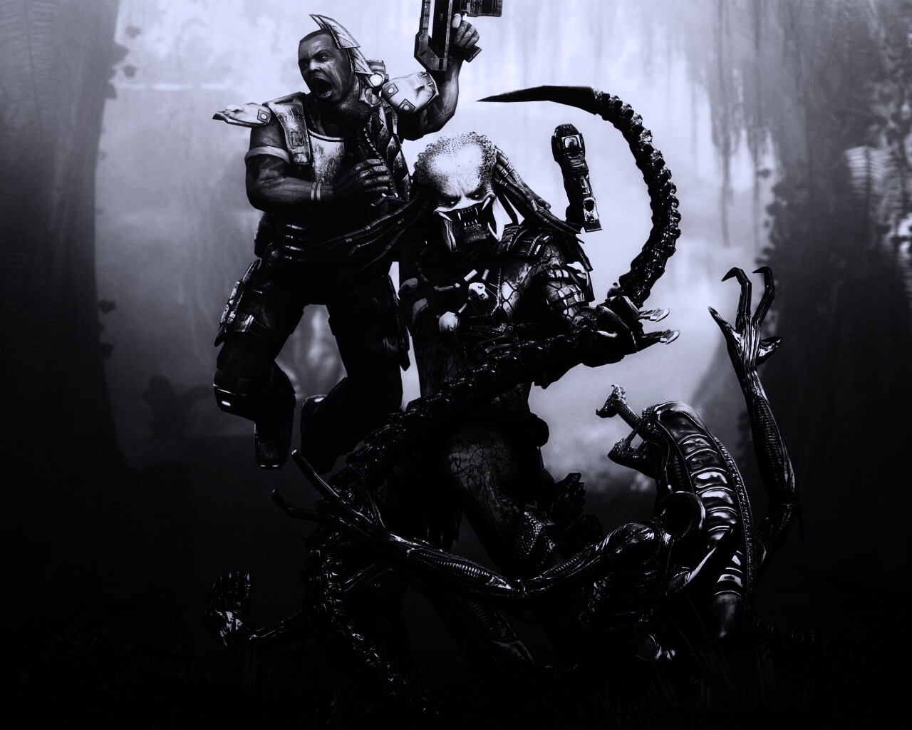 Alien vs Predator 2 обои