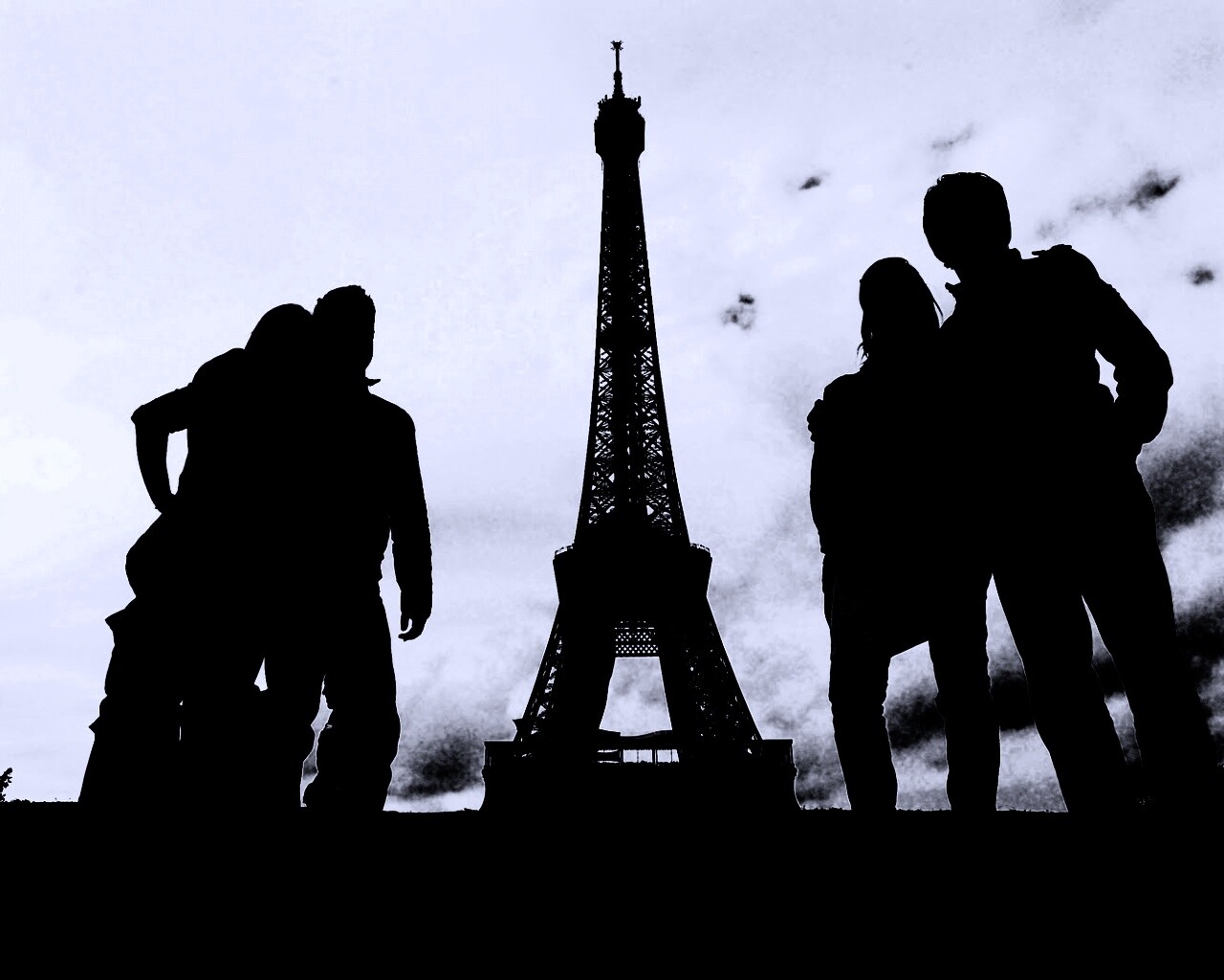 Париж обои