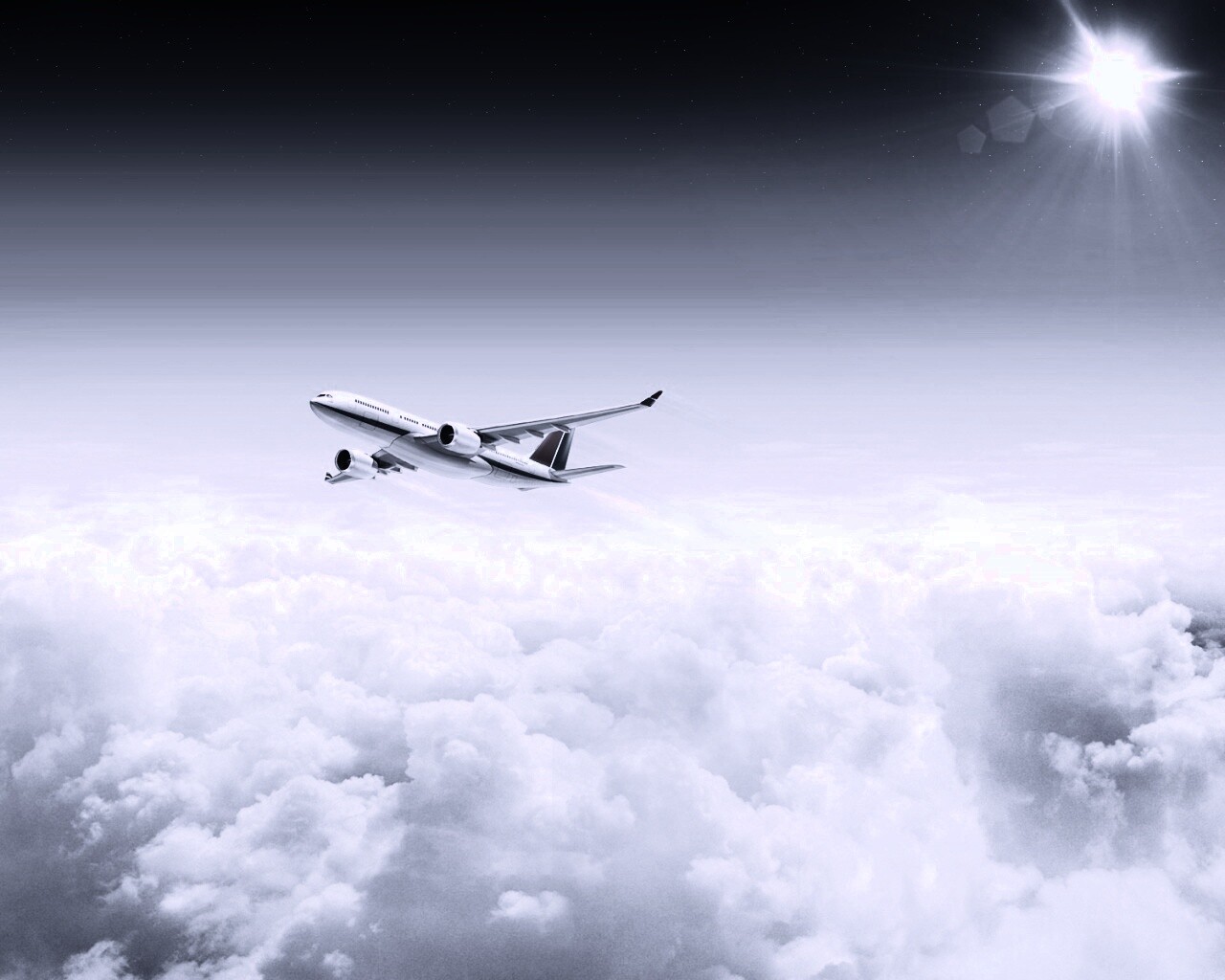 Пассажирский лайнер обои