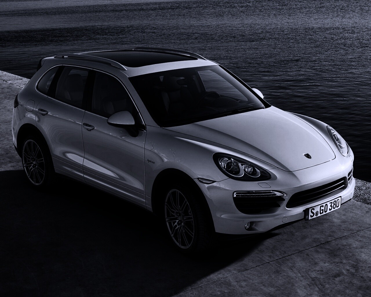 Porsche cayenne обои