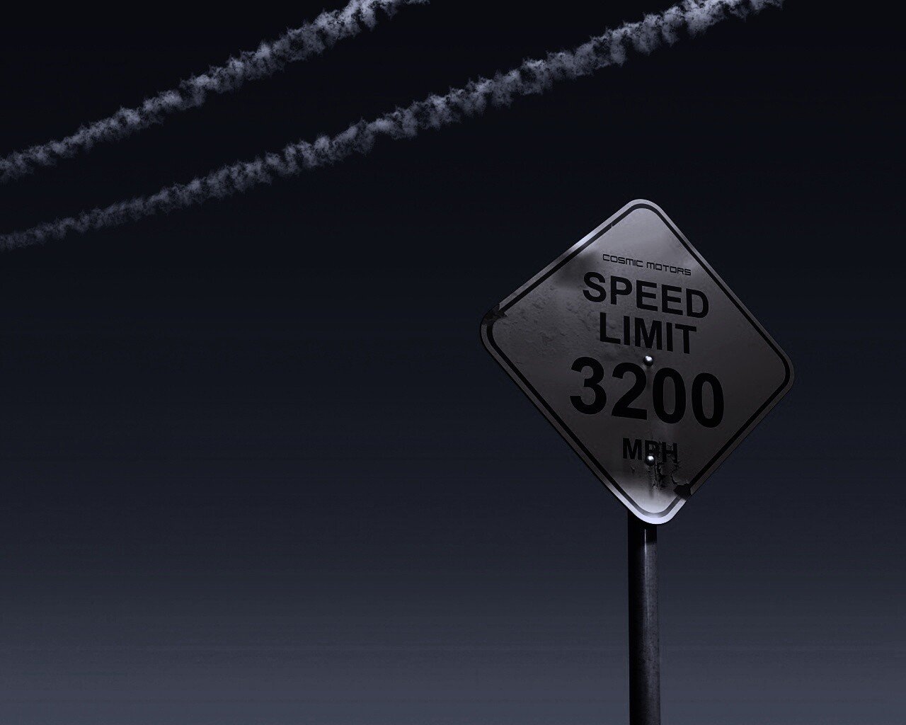 Знак ограничения скорости обои