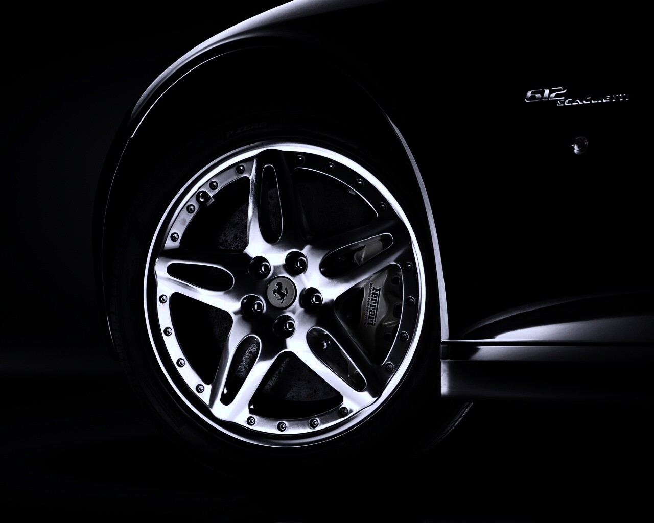 Колесо Scaglietti 612 обои