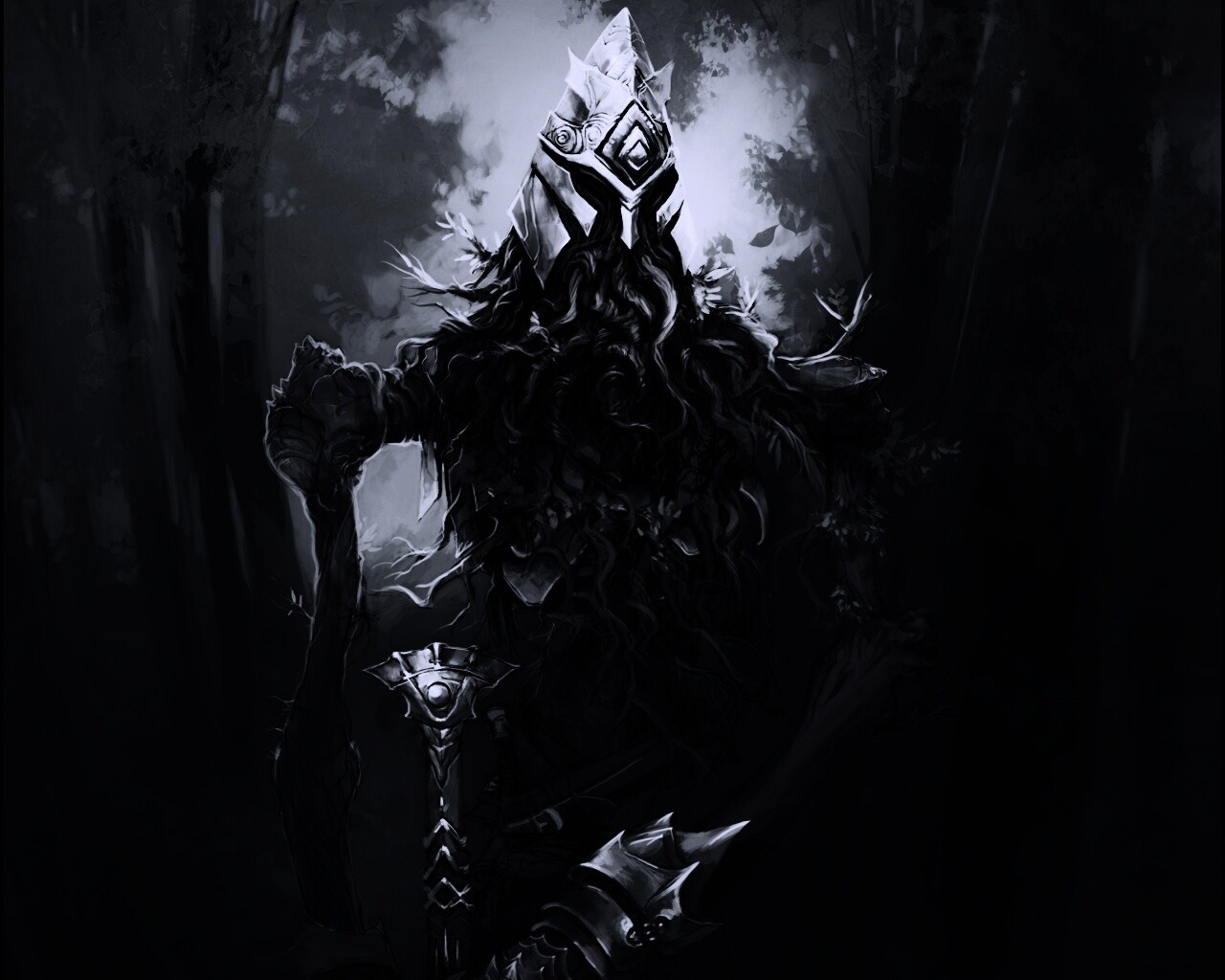 Зеленый король обои