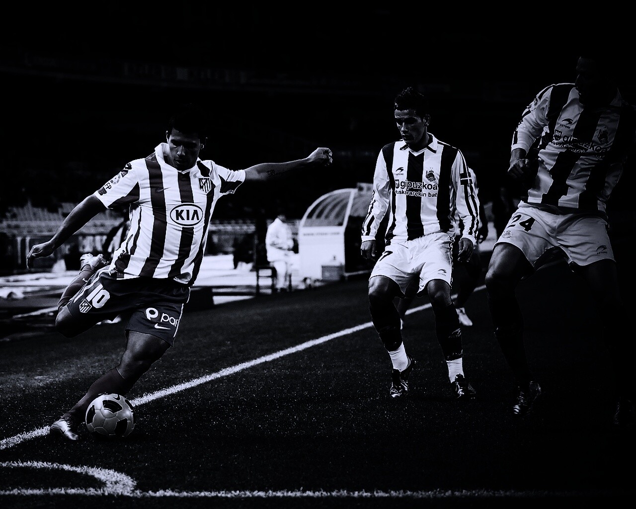 Футбольный матч обои