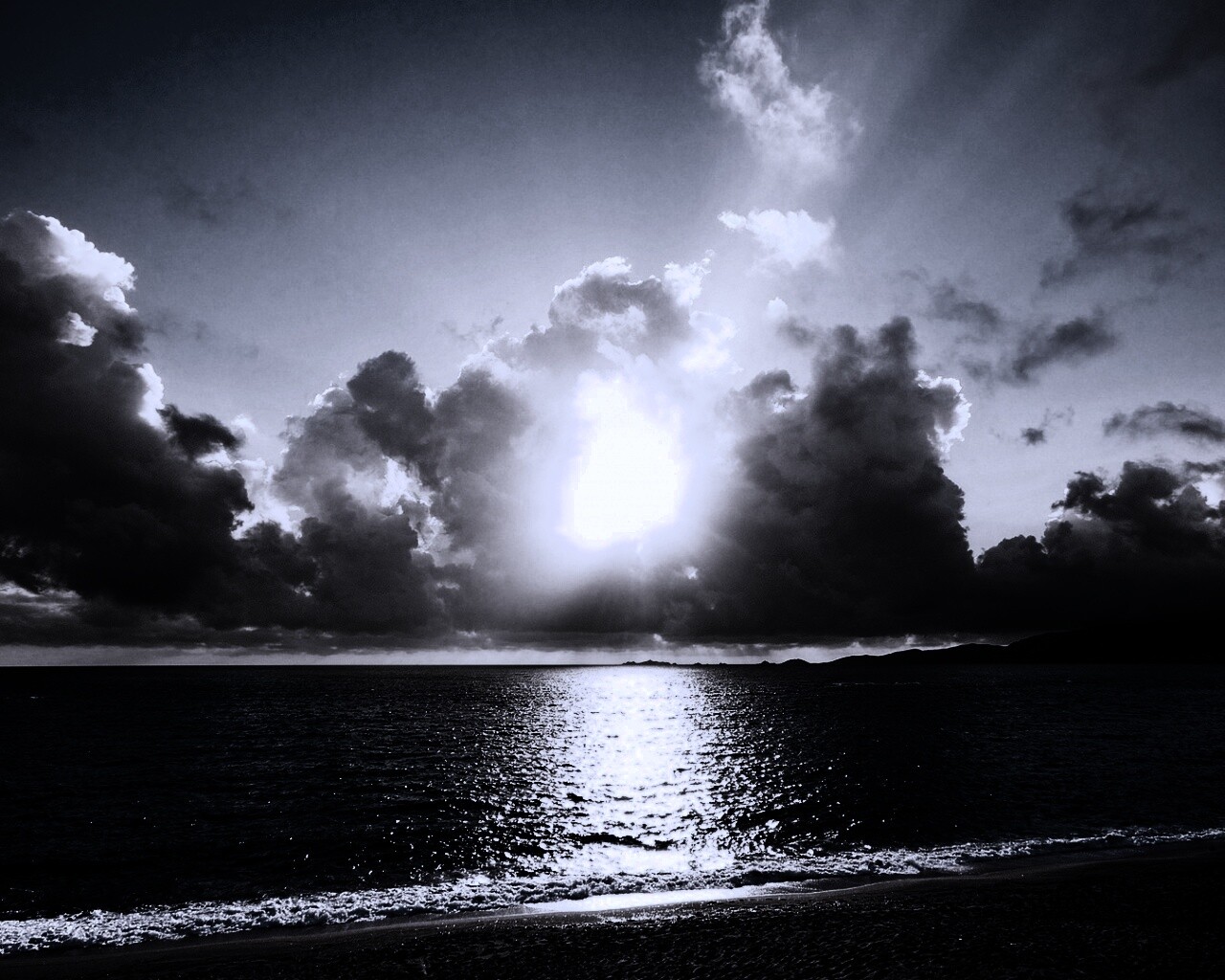 Солнечный пляж обои