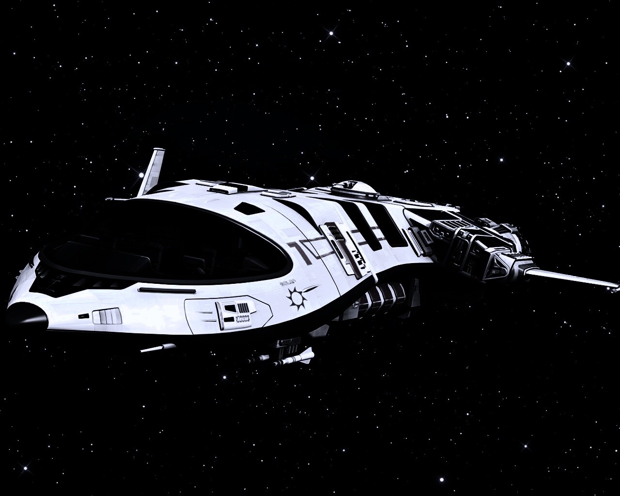 Космический корабль обои