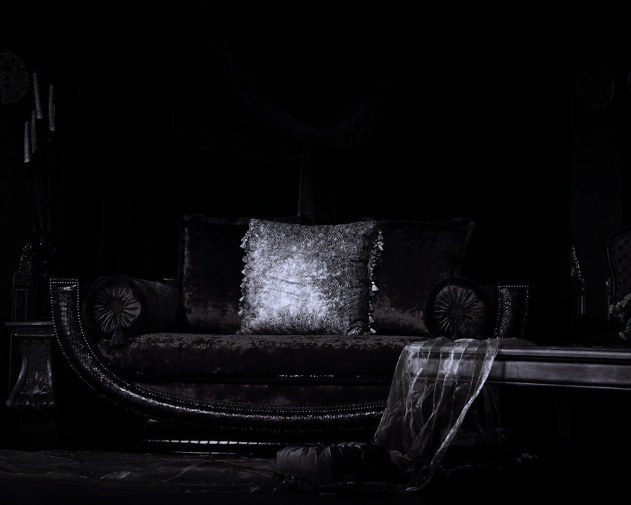 Комната в старом стиле обои