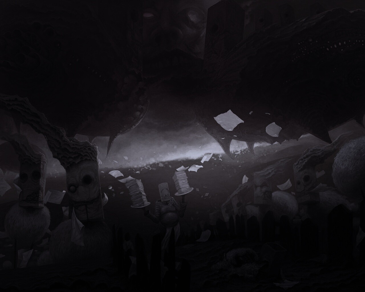 Ночной кошмар обои