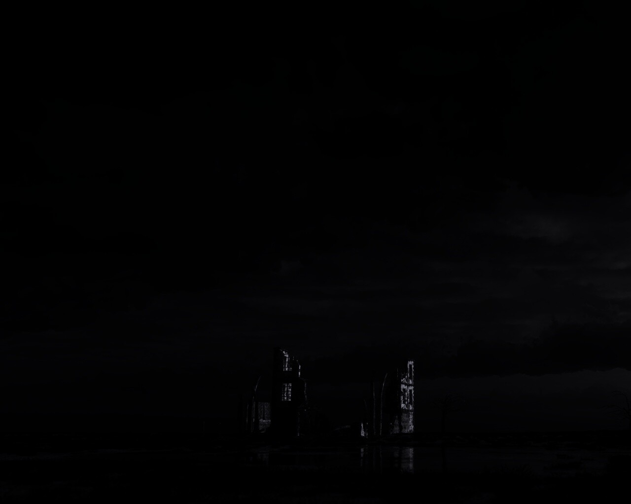 Руины здания обои