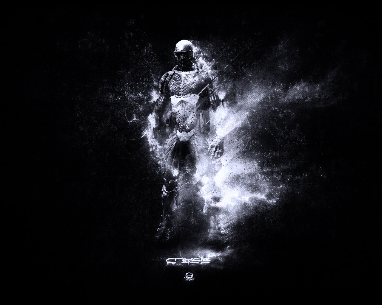 Нанокостюм из Crysis обои