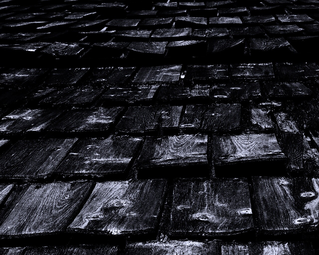 Деревянная крыша обои