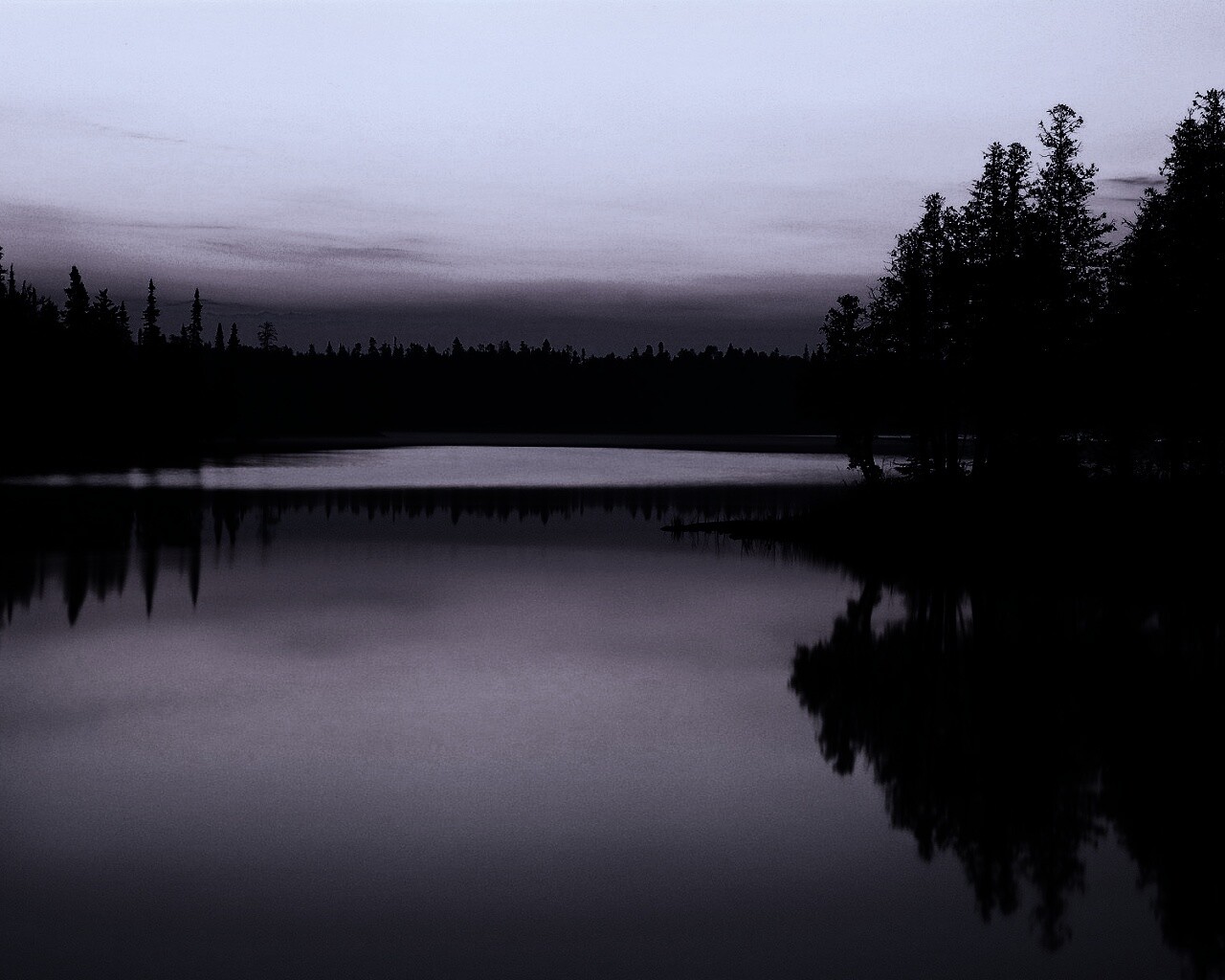 Вечерний пейзаж обои