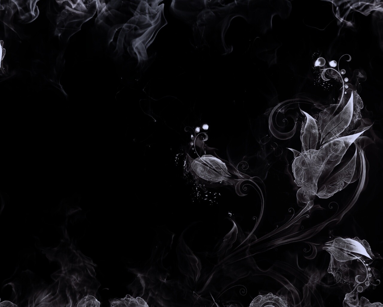 Огненные цветы обои