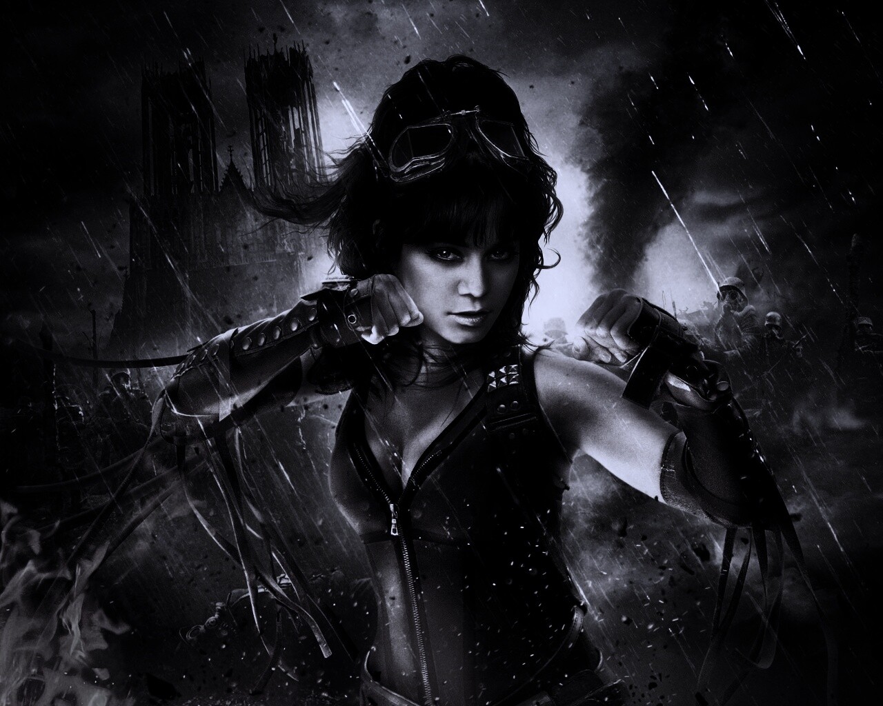 Blondie из фильма "Запрещенный прием" обои