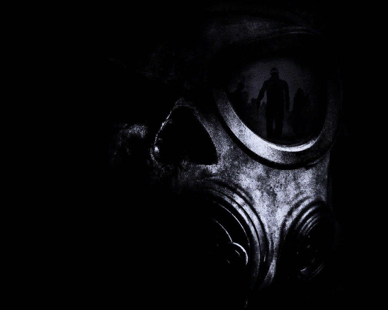 Зловещая маска обои