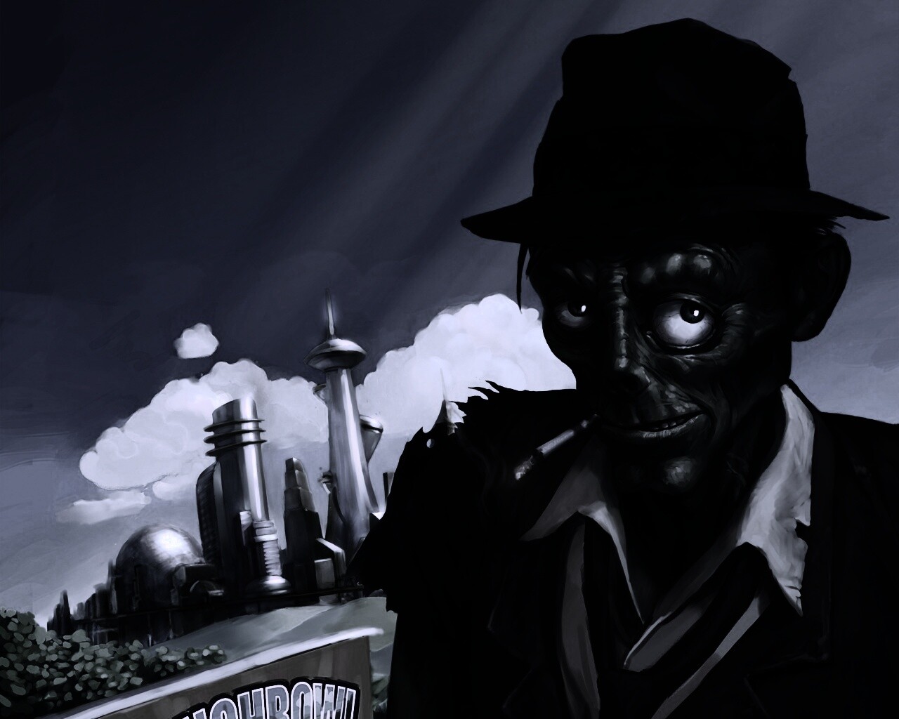 Stubbs the zombie обои