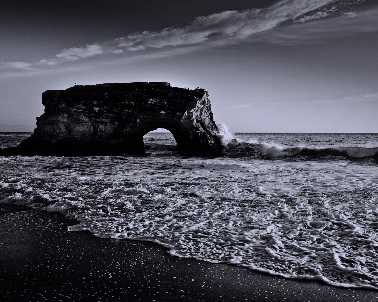 Природный мост обои
