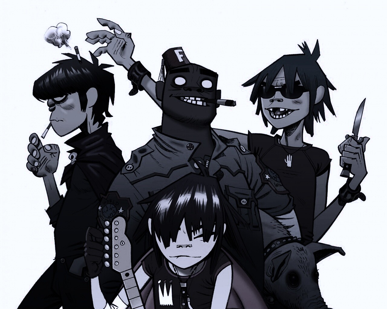 Gorillaz обои