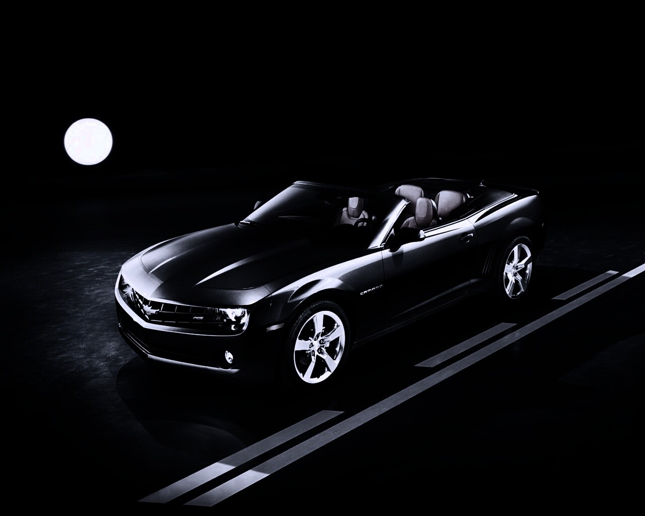 Chevrolet Camaro кабриолет обои