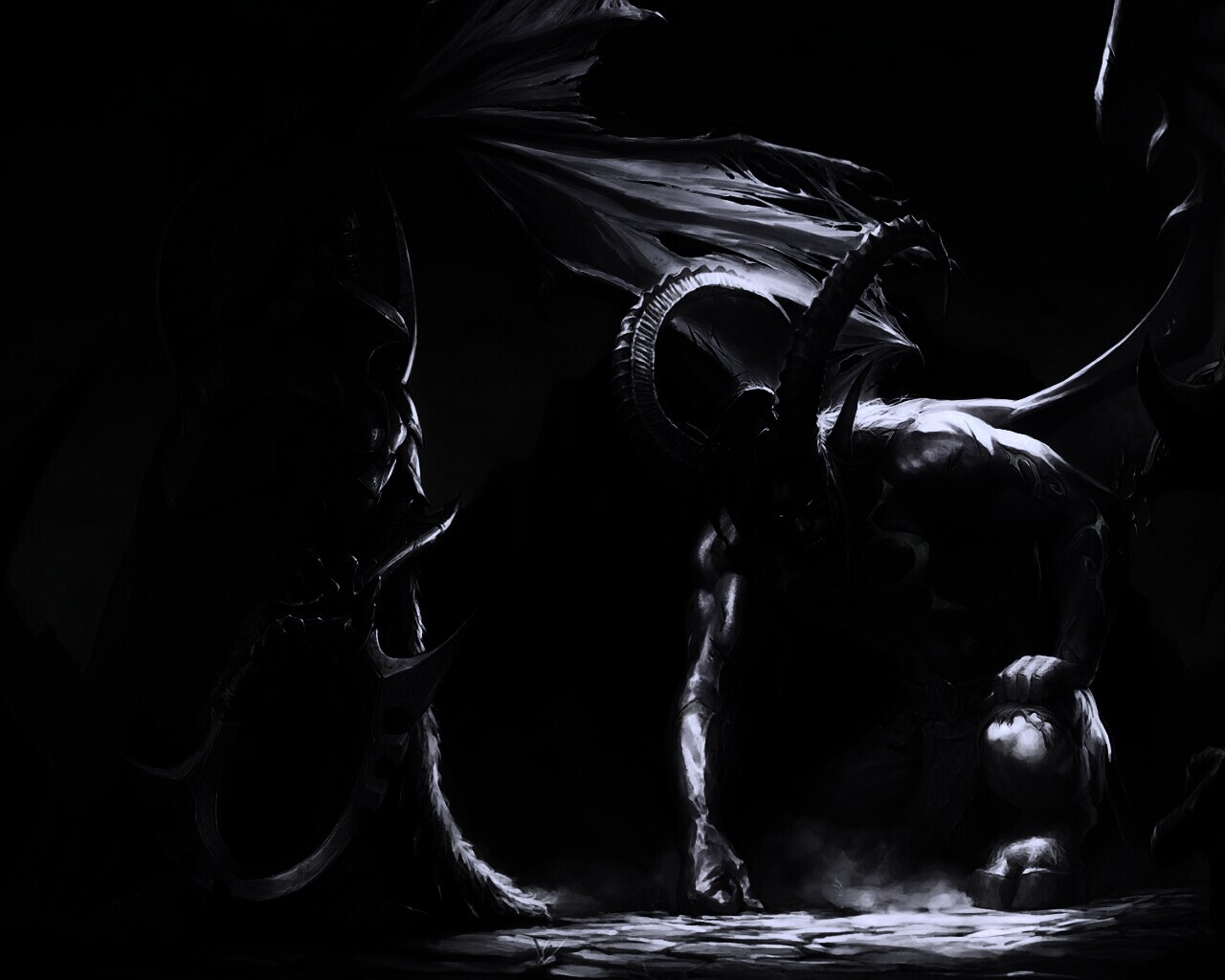 Иллидан из War Craft обои