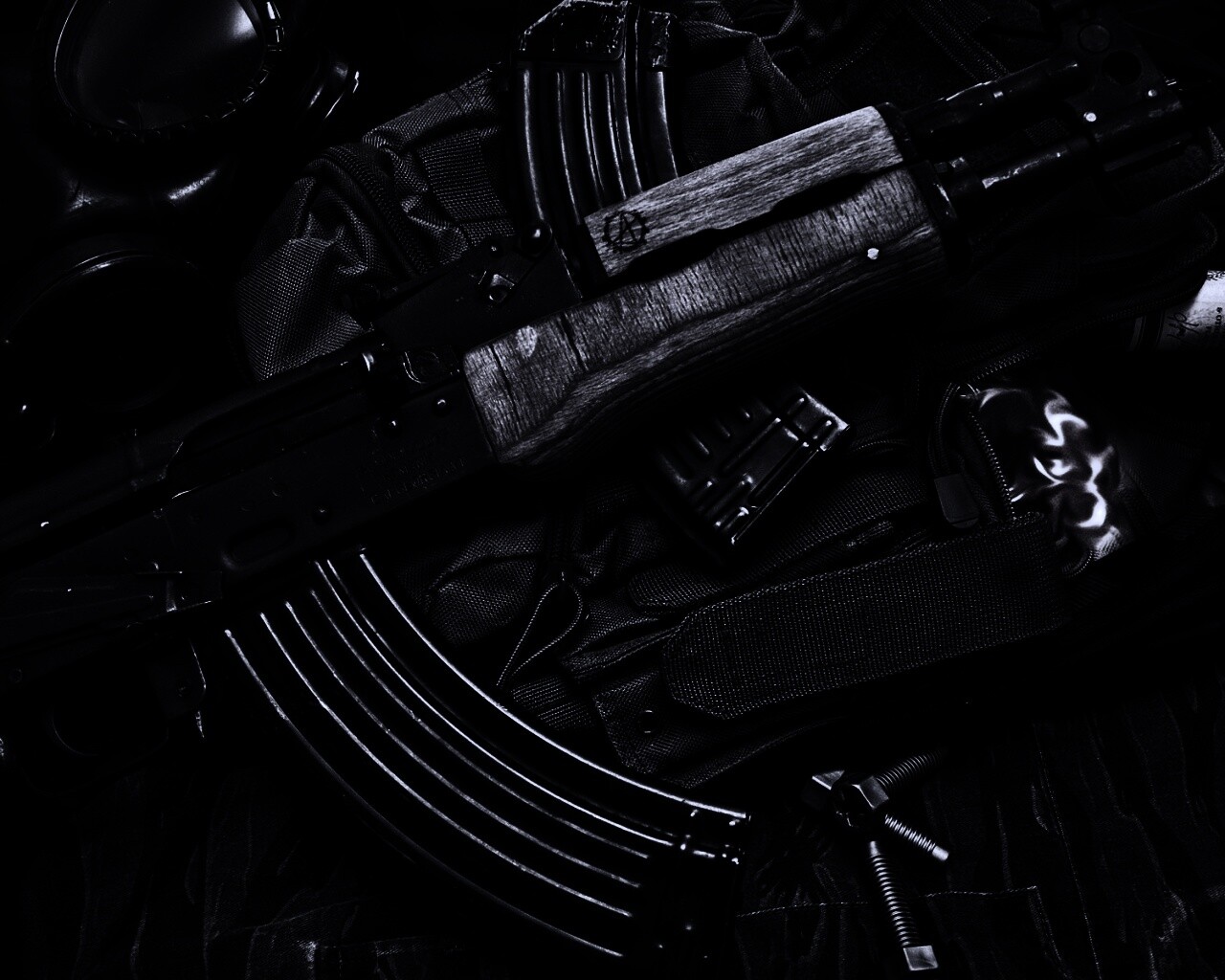 Автомат АК-47 обои